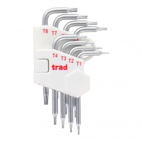 三共コーポレーション 作業工具  trad 8pcs.マイクロヘクスローブレンチセット TST-8