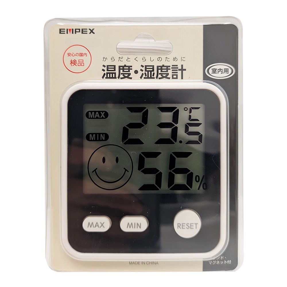 【ネコポス対応】エンペックス気象計 からだとくらしのために 温度・湿度計 TD-8422 温度計 湿度計 デジタル 室内用 【m特】
