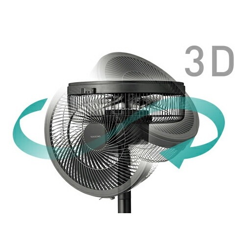 三菱 MITSUBISHI サーキュレーション 扇風機 DCモーター 3D立体