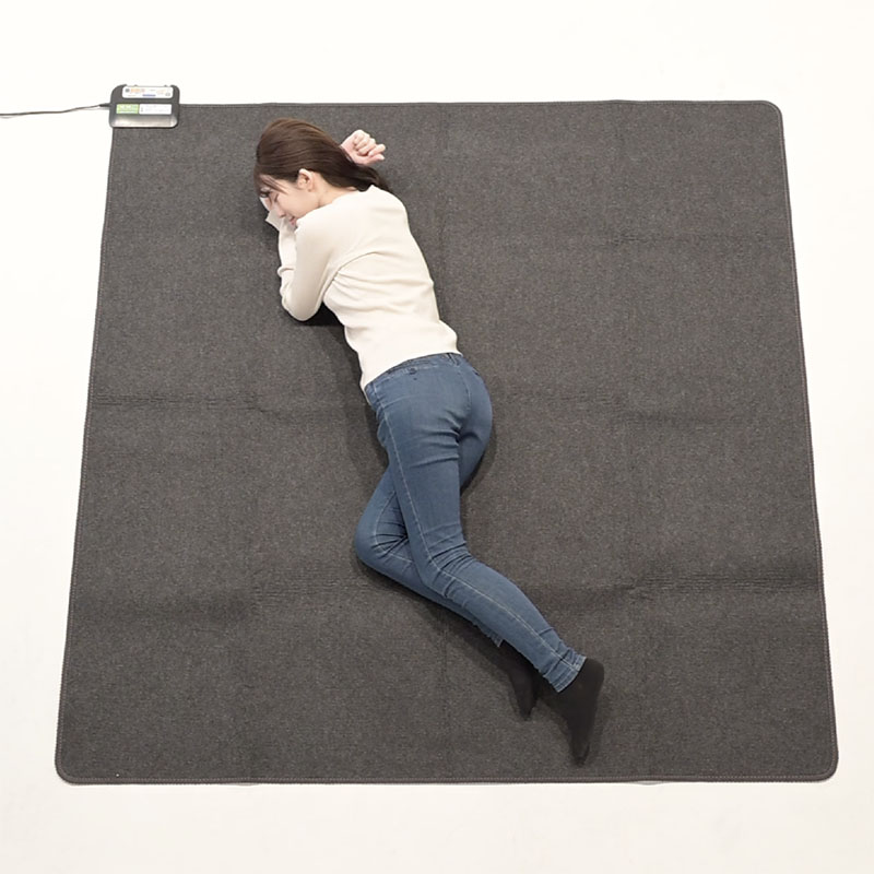 山善 YAMAZEN 空気をキレイにする 消臭ホットカーペット SUT-202 電気カーペット 消臭 ホットカーペット