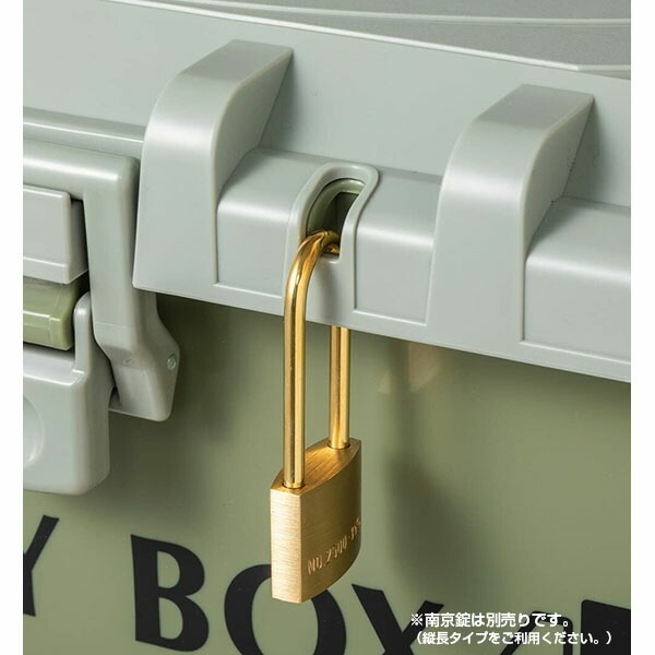 平和工業 宅配ボックス 宅配BOX 不在配達 置き配 盗難防止 鍵取付穴付き デリバリーボックス カーキ 【送料無料】