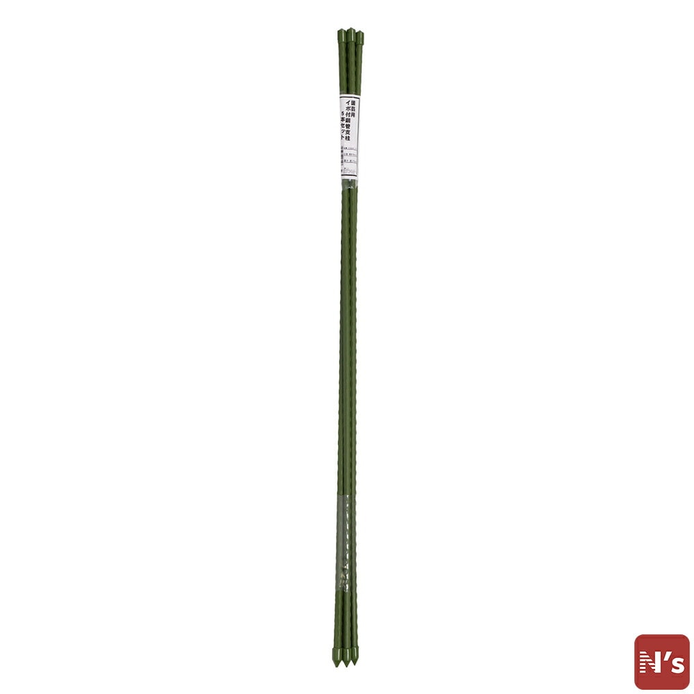 SHO 園芸用イボ付き鋼管支柱 5本セット 8.6mmΦ×75cm 【N's