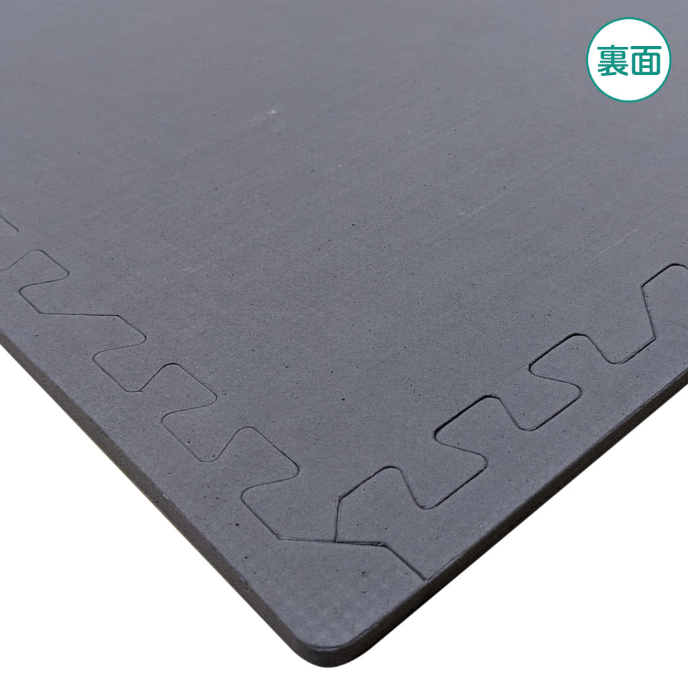 N'eeds! 大判 ジョイントマット ビッグジョイントマット 厚さ1cm 4枚組 ダークグレー フチ付き 大判 防音 インテリア リビング 子供部屋 キッチン プレイマット キッズ ベビーマット 赤ちゃん おしゃれ ジョイント マット 【N's】