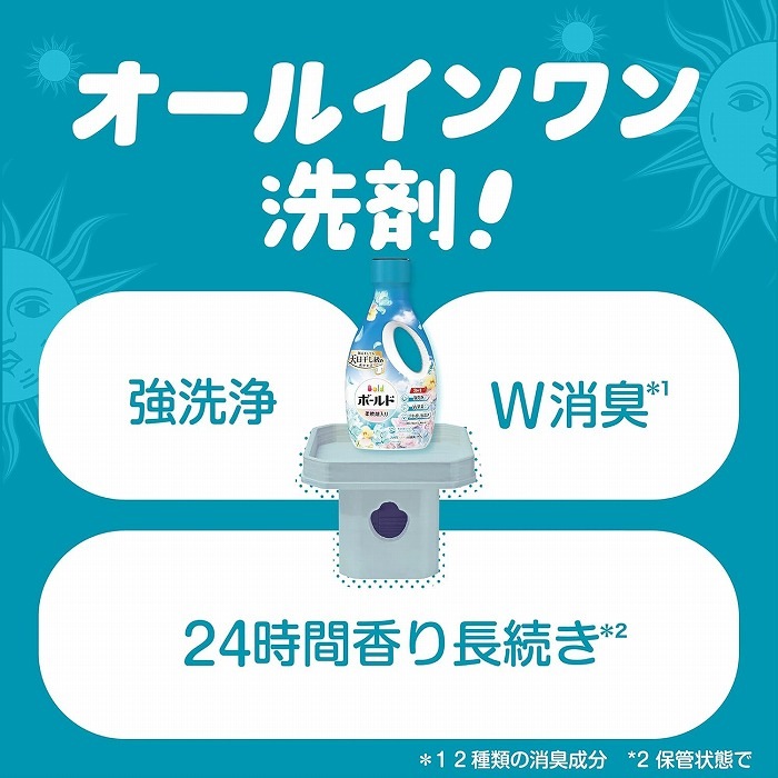 P&G ボールドジェル フレッシュフラワーサボン 詰替 超ジャンボ 960g