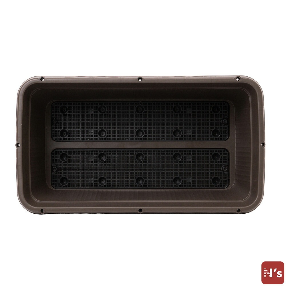 園芸 ガーデニング プランター 菜園 野菜 鉢 N's ベジプランター 700 チョコブラウン 【N's】