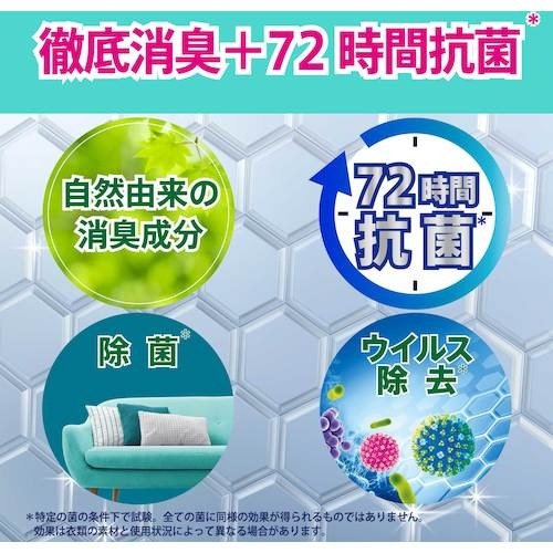 P&G ファブリーズ W除菌＋消臭スプレー 緑茶 つめかえ用 超特大 1280ml×4個 まとめ買い ケース