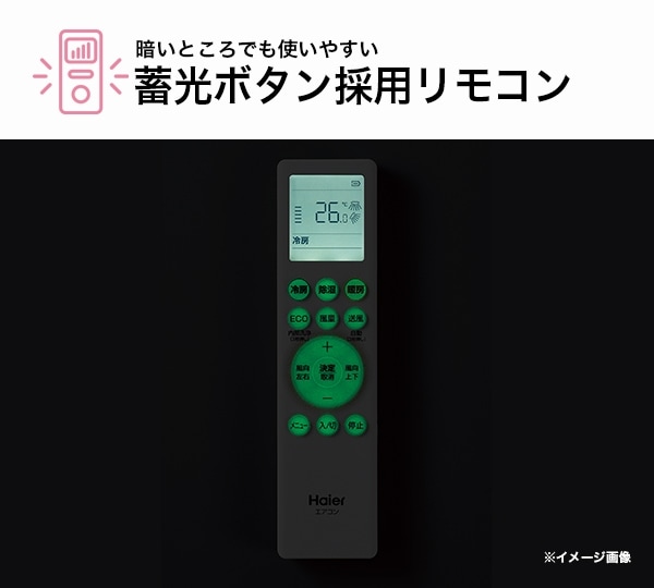Haier ハイアール 冷暖房 ルームエアコン 2.8kw (内) JAA-CS284A-W (外