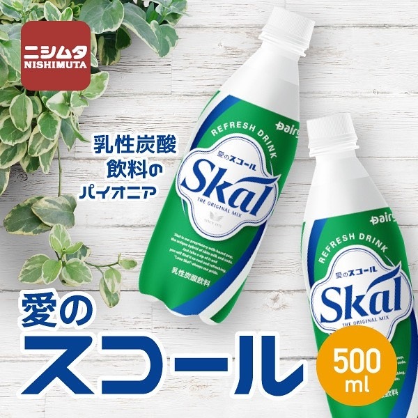 南日本酪農協同 デーリィ 愛のスコール スコールホワイト 500ml | 乳酸