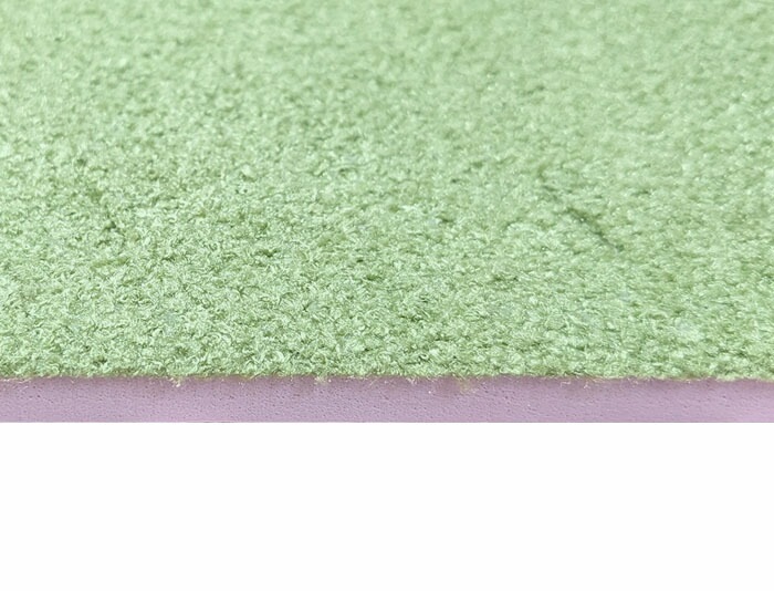 N'eeds! フチ付き 防音 カーペットジョイントマット 30cm 厚さ8mm 9枚組 ジョイントマット グリーン カーペット インテリア 子供部屋 キッチン フローリング マット おしゃれ 【N's】