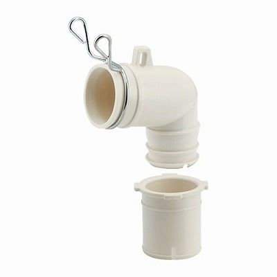 カクダイ 洗濯機排 水トラップ用エルボ 437-202