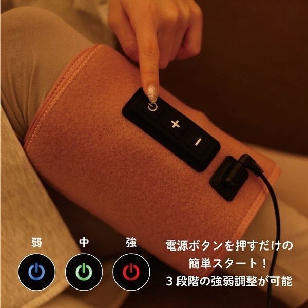 ドウシシャ ゴリラのひとつかみ パープル GRF-2401PU 電動 ふくらはぎ レッグケア