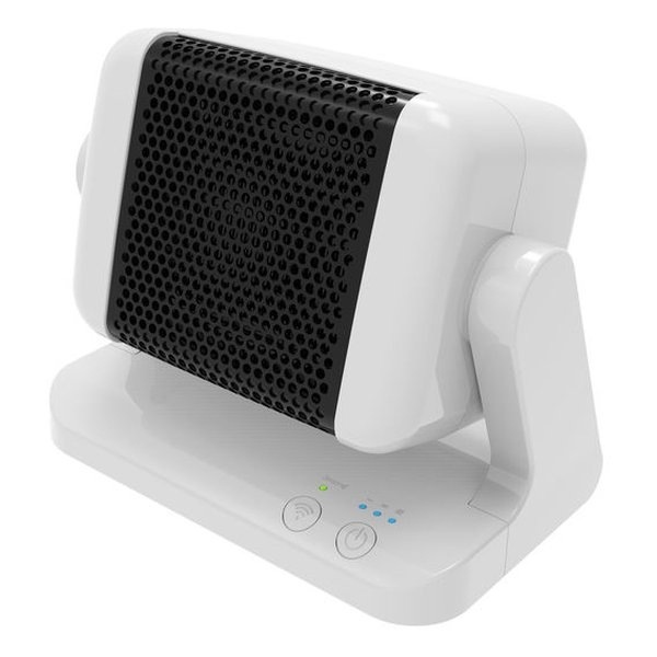 トップランド　コンパクトセラミックヒーター　300W　ホワイト　SCCH25WT【送料無料】