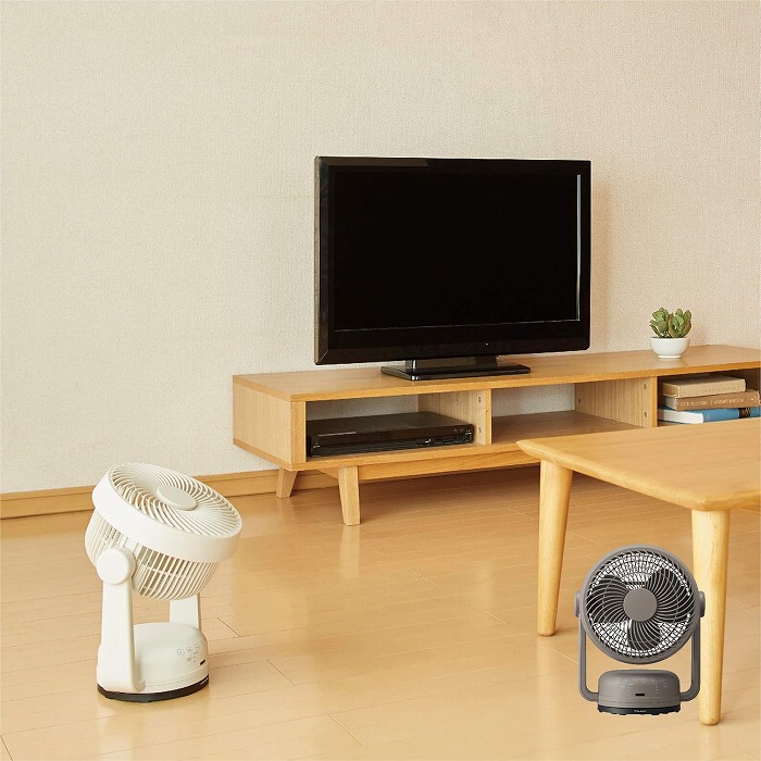 木目調サーキュレーター ナチュラルウッド FCA-183DNWD DOSHISHA 木目調サーキュレーター DCモーター 洗える 首振り