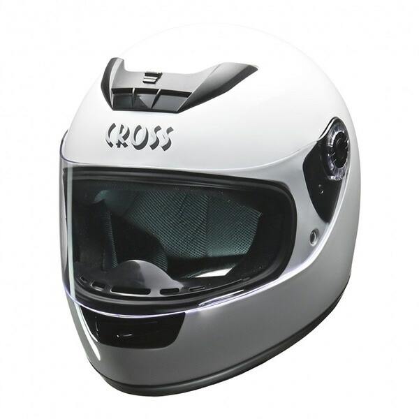 リード工業 LEAD バイク ヘルメット フルフェイス CROSS CR-715 ホワイト 【同梱不可】
