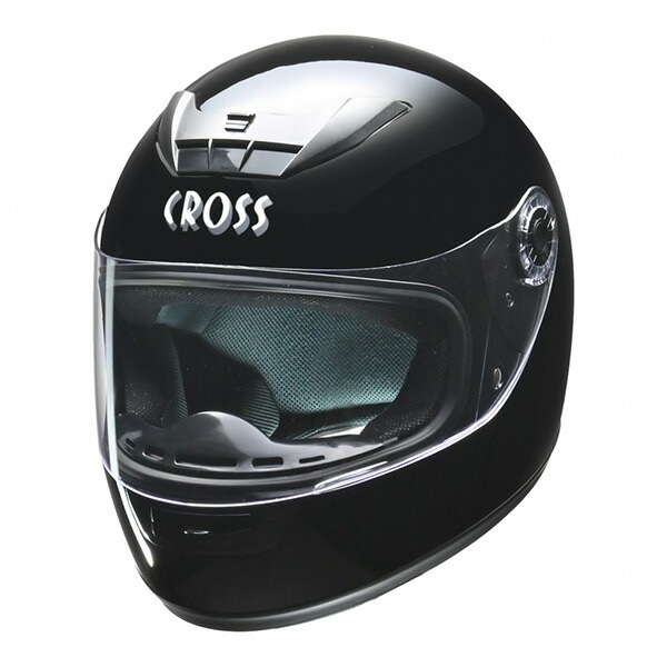 リード工業 LEAD バイク ヘルメット フルフェイス CROSS CR-715 ブラック 【同梱不可】