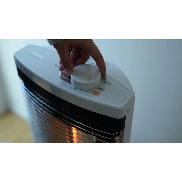 トヨトミ 速暖遠赤外線電気ヒーター ホワイト EWH-CS100P-W【送料無料】【同梱不可】