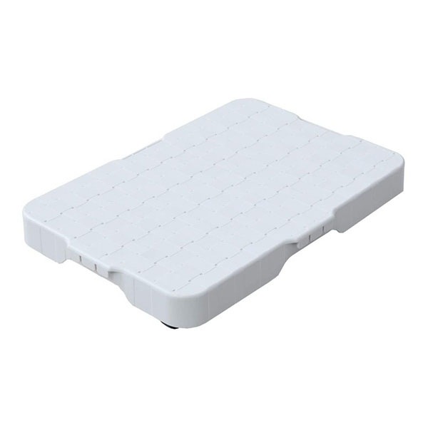 山善(YAMAZEN) 台車 スマートフロア ホワイト NST-50(WH) 耐荷重50kg 家庭用 連結 平台車 NST-50 ニシムタ