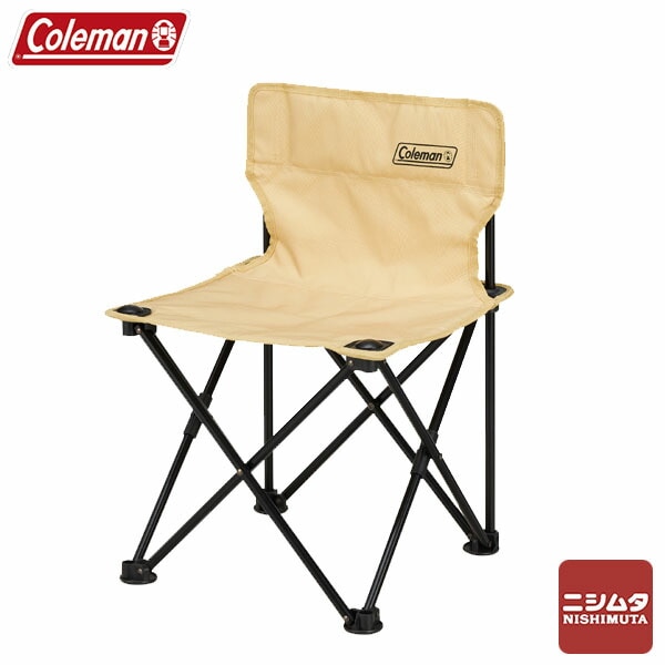 数日出品　Coleman 折りたたみアウトドアチェア ベージュ　室内数ヶ月使用品 Coleman 折りたたみアウトドアチェア ベージュ 室内数ヶ月使用品