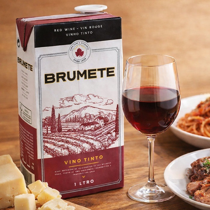 ロウィンズ スペイン産 BRUMETE 赤ワイン 1000ml 辛口 度数12% 【m特】