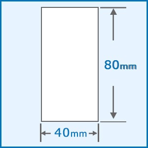 ��Ǯ��٥������� P80mm��w40mm 5���� �����42mm 1��(350��)���TEC�ʥƥå���KP30�ѥ�٥� ��٥�ץ��