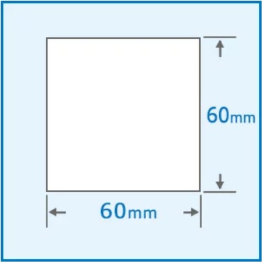 ��Ǯ��٥������� P60mm��W60mm 1���� �����62mm 1��(450��) �����ʥ��󥻥����ѥ�٥� ��٥�ץ�� HALLO neo-7