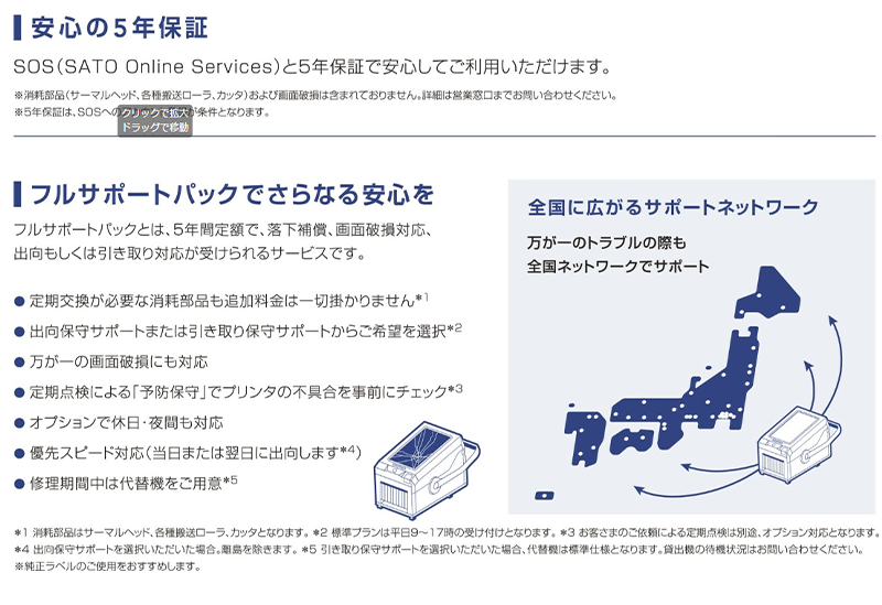 FLEQV フレキューブ プラス FX3-LX Plus サトー ラベルプリンタ【届い