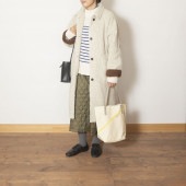 ノーザントラック / マリンボーダーラウンドニットプルオーバー