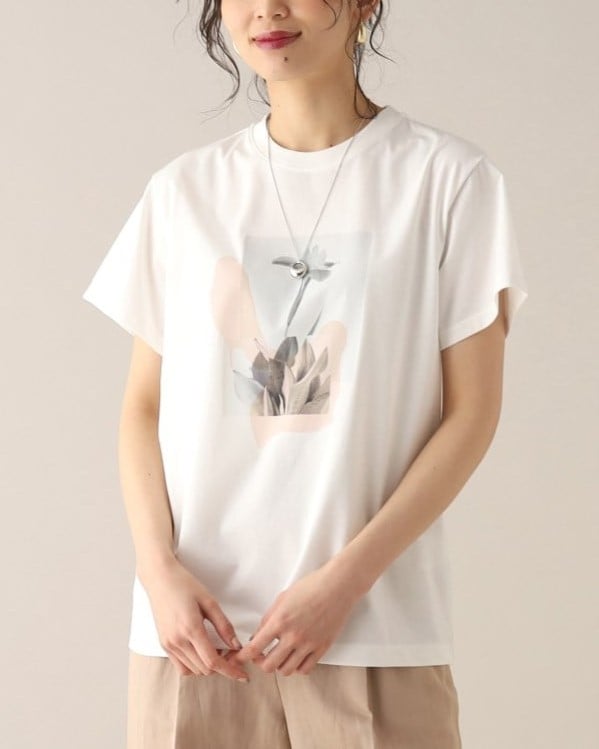 アンタイトル / 【洗濯機で洗える】アートプリントフォトTシャツ