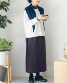 リラシク / ダブルフェイスカーディガン