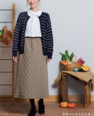 ケイット / ぽこぽこライン編みカーディガン