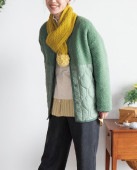 ケイット / ボア切替キルティングコート