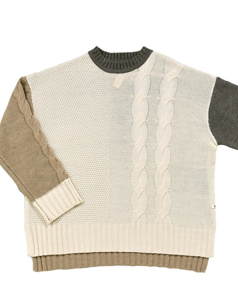 ノーザントラック / クレイジーパターンニットプルオーバー | ITEM