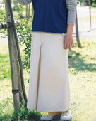 ノーザントラック / タック入りロングスカート