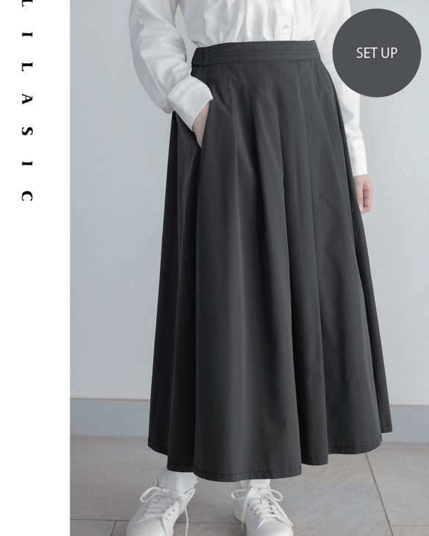 リラシク / ウエストイージータックスカート