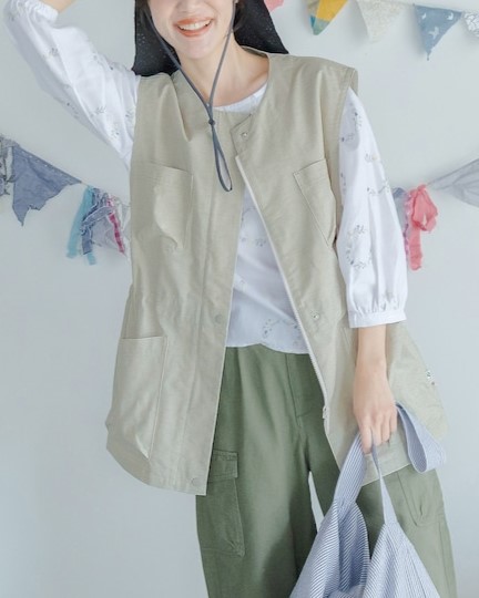 ケイット / ZIPあきガーデニングベスト