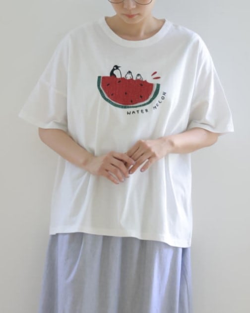 イマゴ / スィーとペンギンスイカTシャツ