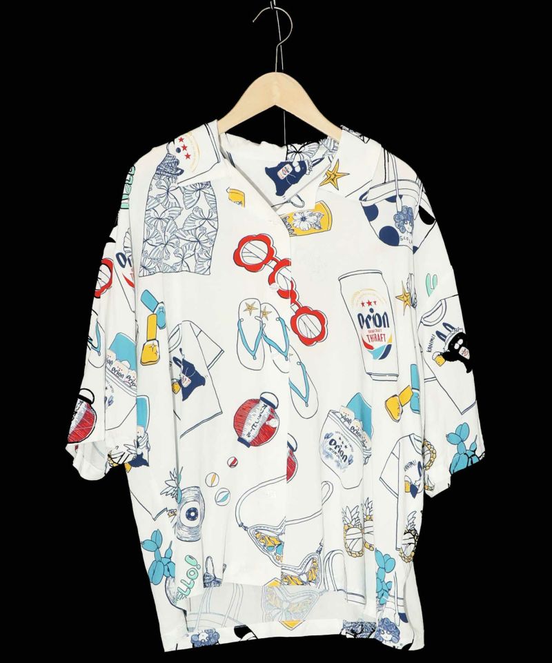 スカラー　scolar 152728：orion×ScoLar リゾート柄シャツ スカラー / orion×ScoLar リゾート柄シャツ | BRAND,ScoLar
