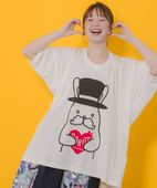 スカラーパリティー / パパラビル柄BIG-Tシャツ
