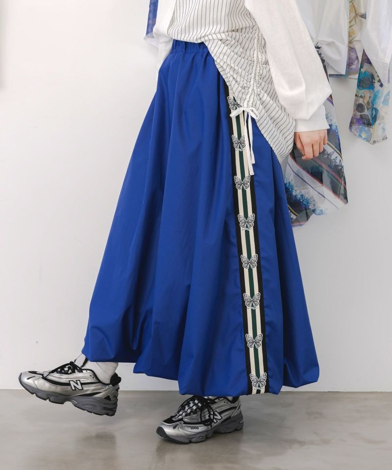 スカラー / 蝶ラインテープバルーンスカート