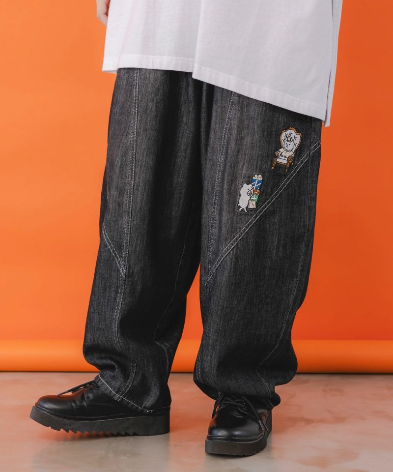 スカラーパリティー / 虚無ストアでお買い物 刺繍パンツ