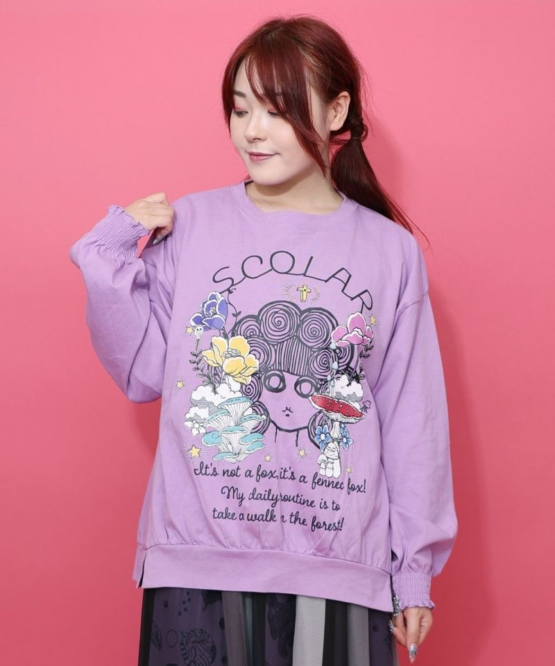 スカラー / きのこ花十字架スカ子ロンT