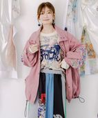 スカラー / メルヘンキノコ刺繍 2WAYブルゾン