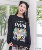 スカラー / orion×ScoLar　アニマルカーニバル柄Tシャツ
