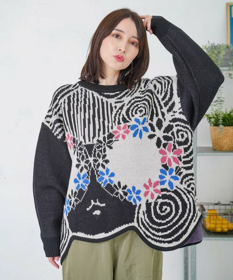 スカラー / メルヘンキノコ刺繍 2WAYブルゾン | BRAND,ScoLar | アバン