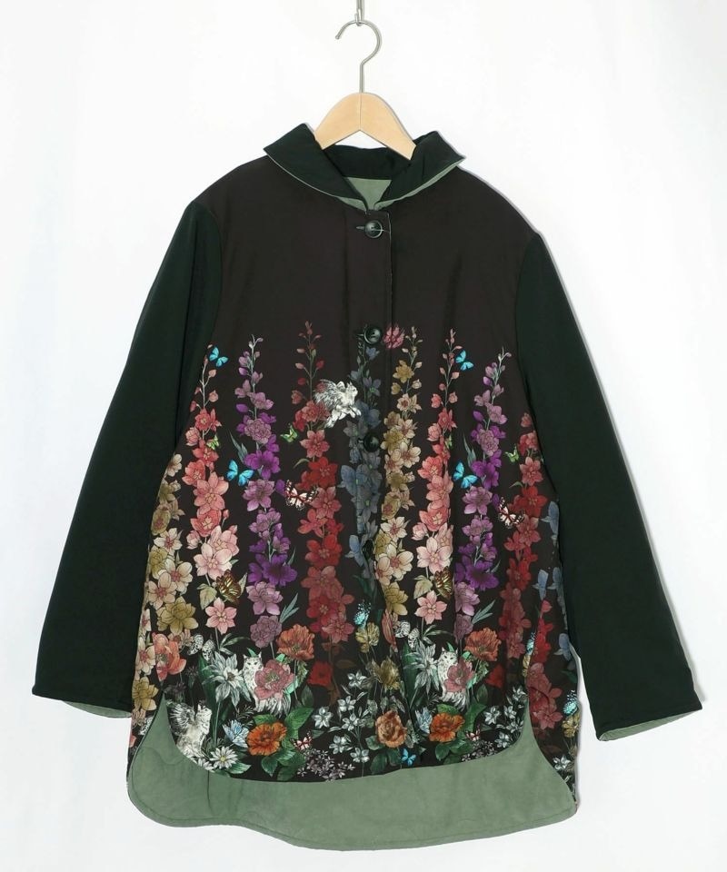 ZADIG&VOLTAIRE リバーシブルブルゾン レーヨン 花柄 イタリア製