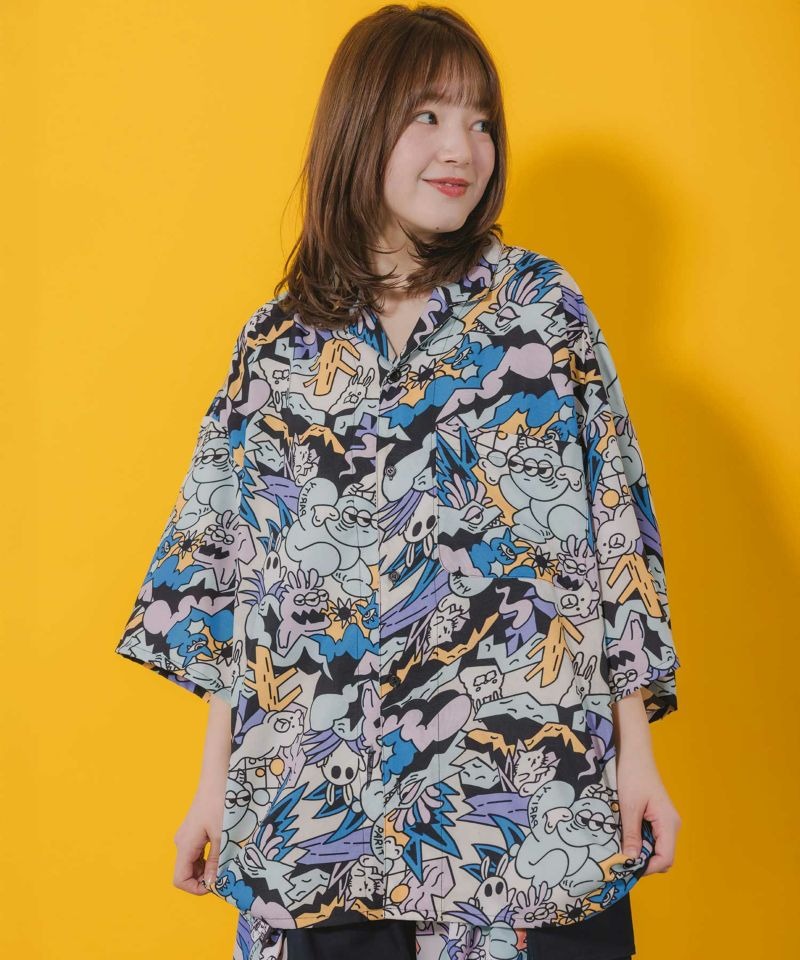 スカラーパリティー / パリティのモンスター柄シャツ | BRAND