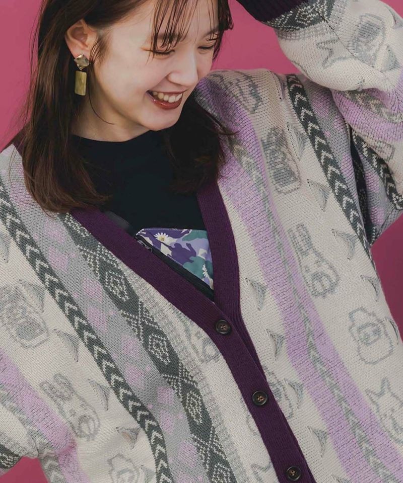 スカラーパリティー / 落書き調Parityキャラジャガード3Dニット