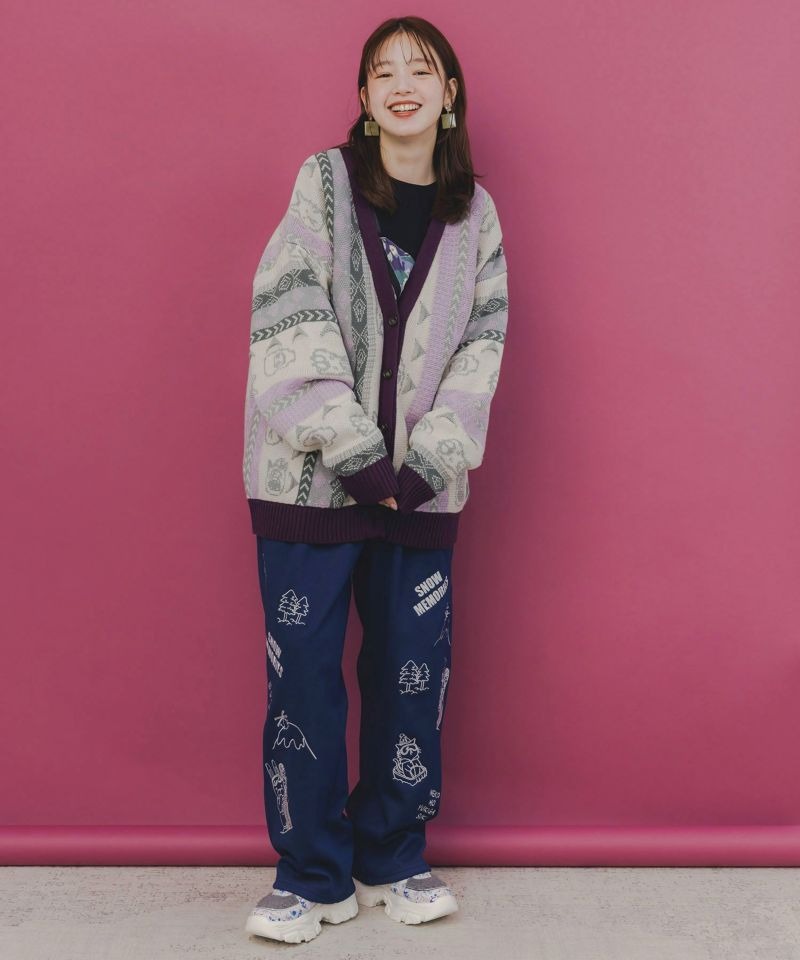 スカラーパリティー / 落書き調Parityキャラジャガード3Dニット