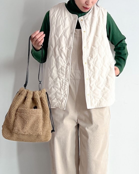 ケイット / ミドル丈キルティングベスト | ITEM,Outer | アバン