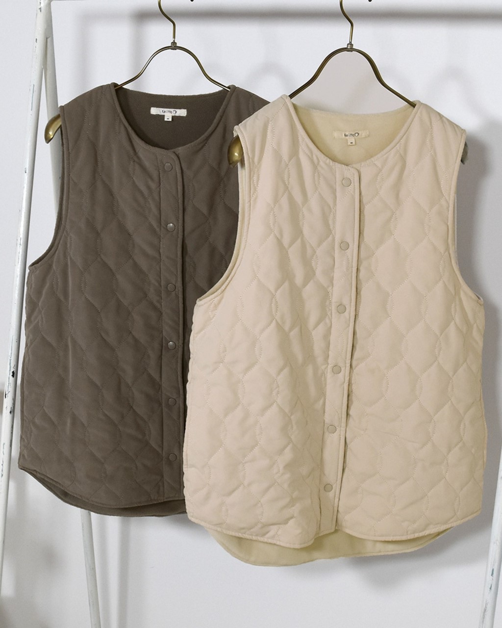 ケイット / ミドル丈キルティングベスト | ITEM,Outer | アバン